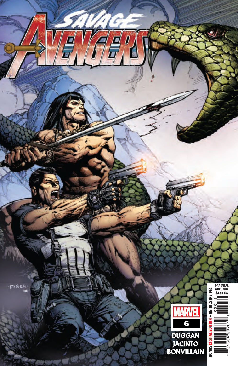 Savage Avengers #6 CVR A Marvel 2019 VF