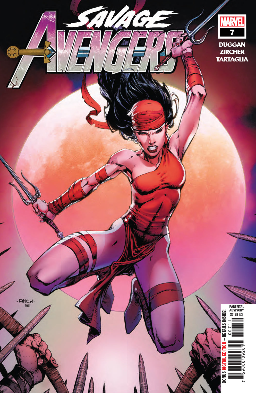 Savage Avengers #7 CVR A Marvel 2019 VF