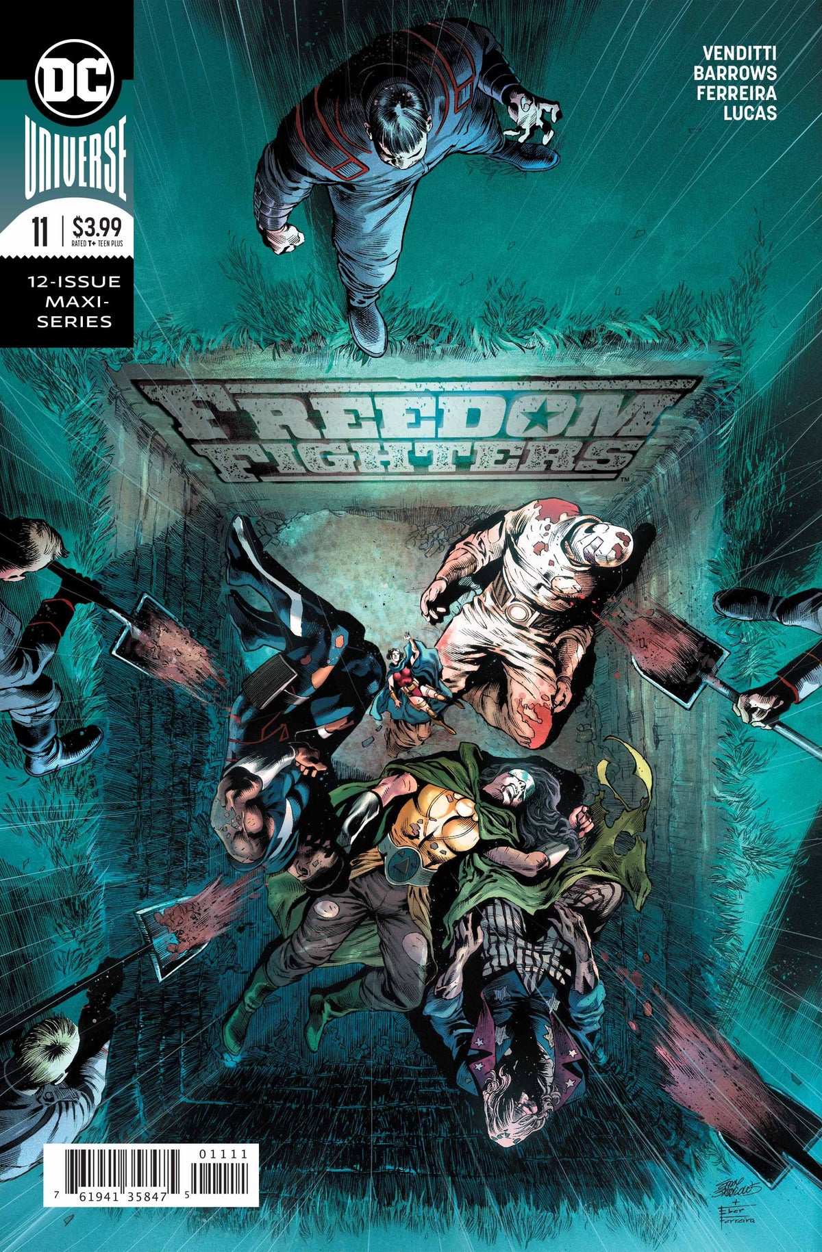 Freedom Fighters #11 CVR A DC Comics 2019 FN