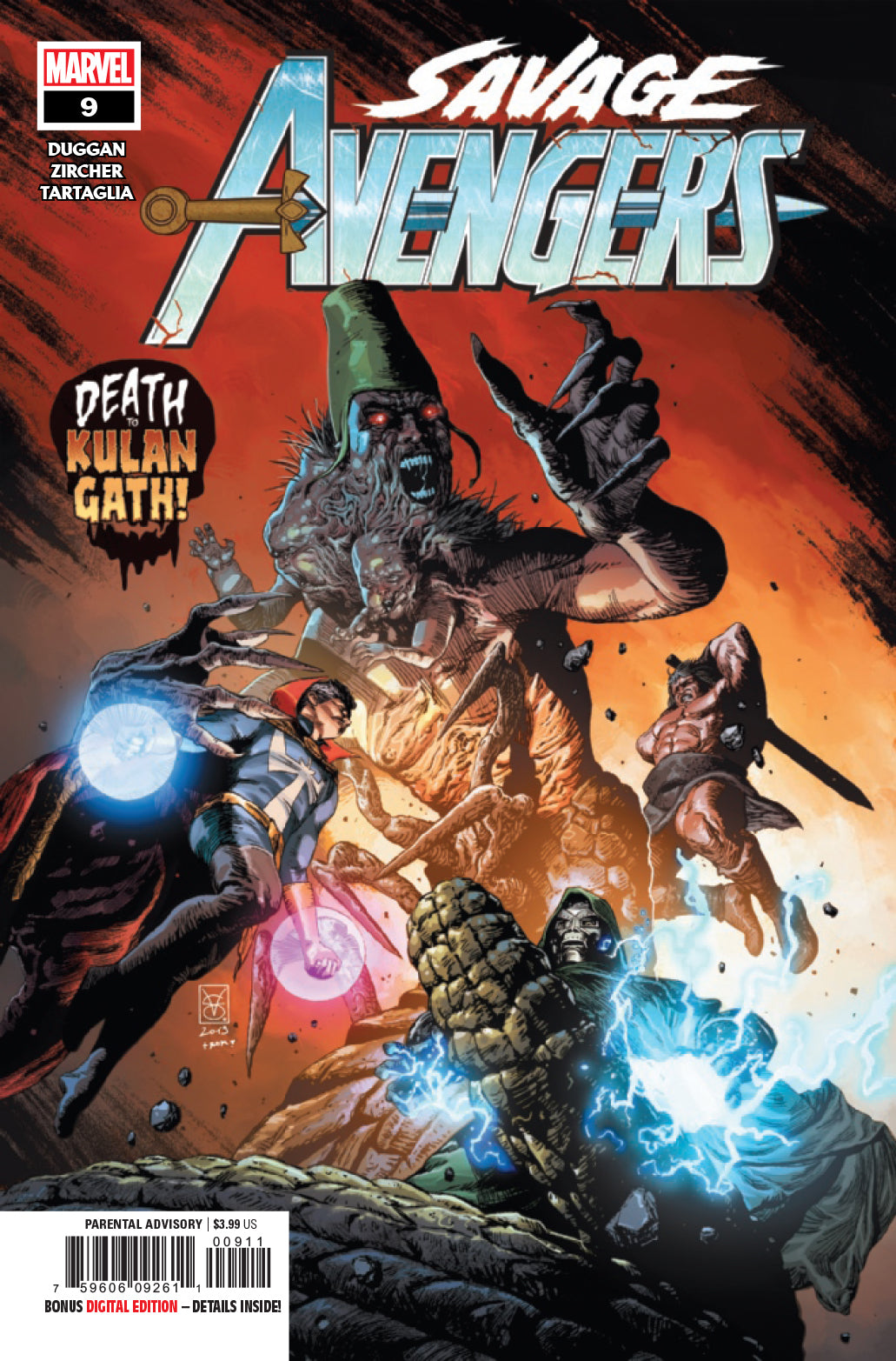 Savage Avengers #9 CVR A Marvel 2020 VF