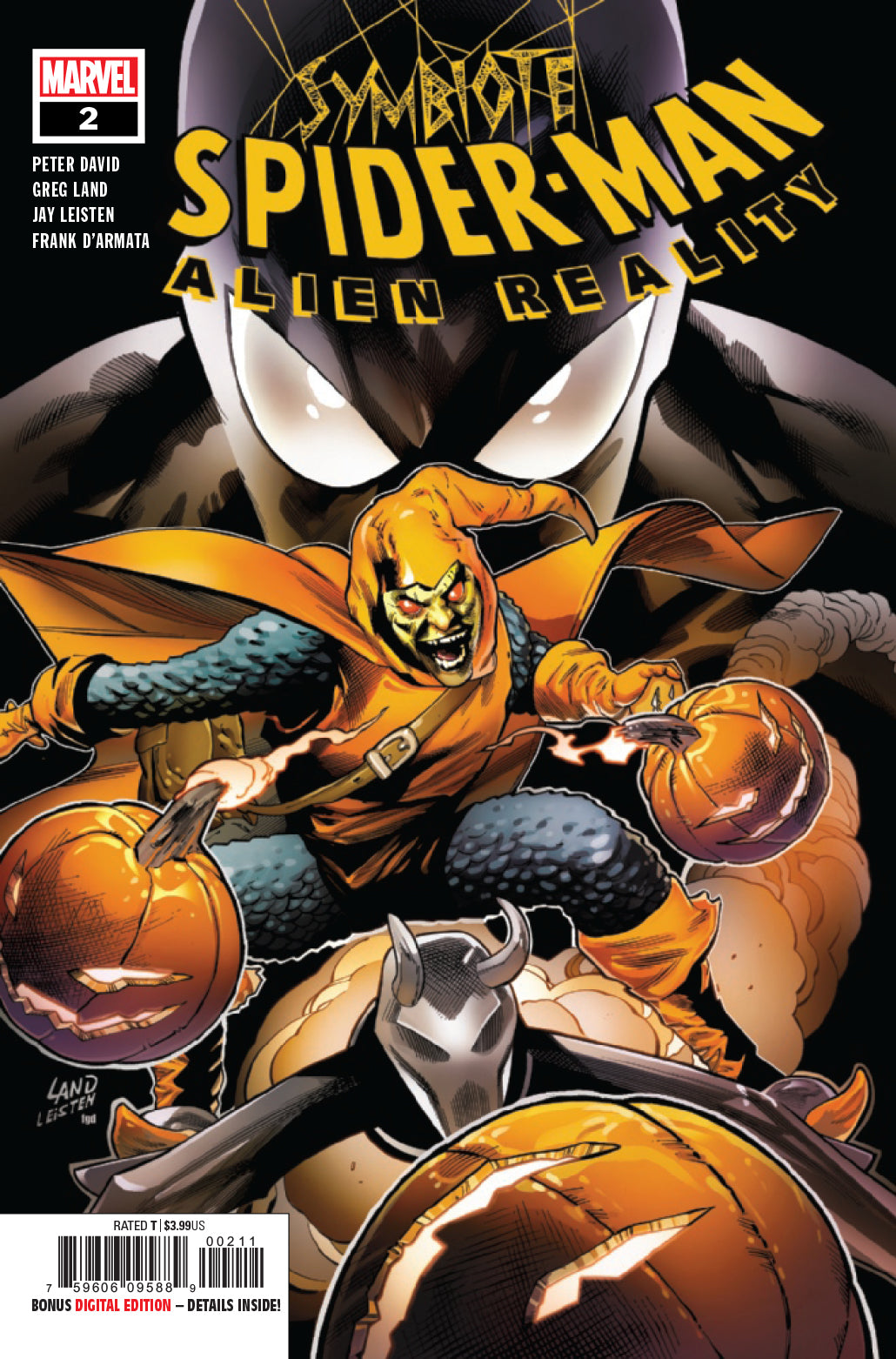 Symbiote Spider-Man: Alien Reality #2 CVR A Marvel 2020 FN
