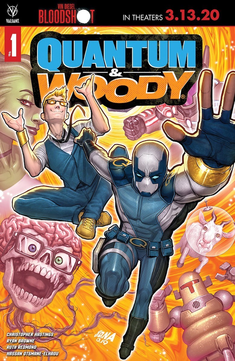 Quantum and Woody #1 CVR A DMG/Valiant Entertainment 2020 FN