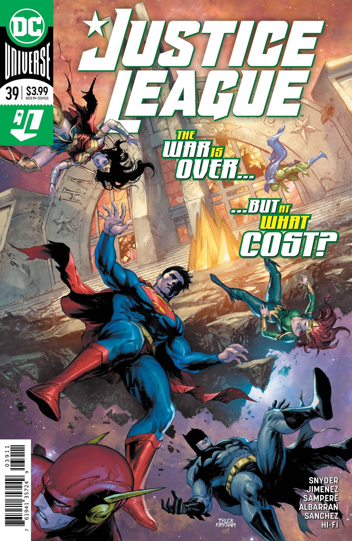Justice League #39 CVR A DC Comics 2020 FN