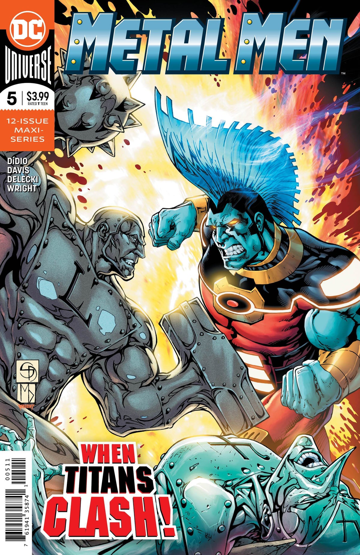 Metal Men #5 CVR A DC Comics 2020 FN
