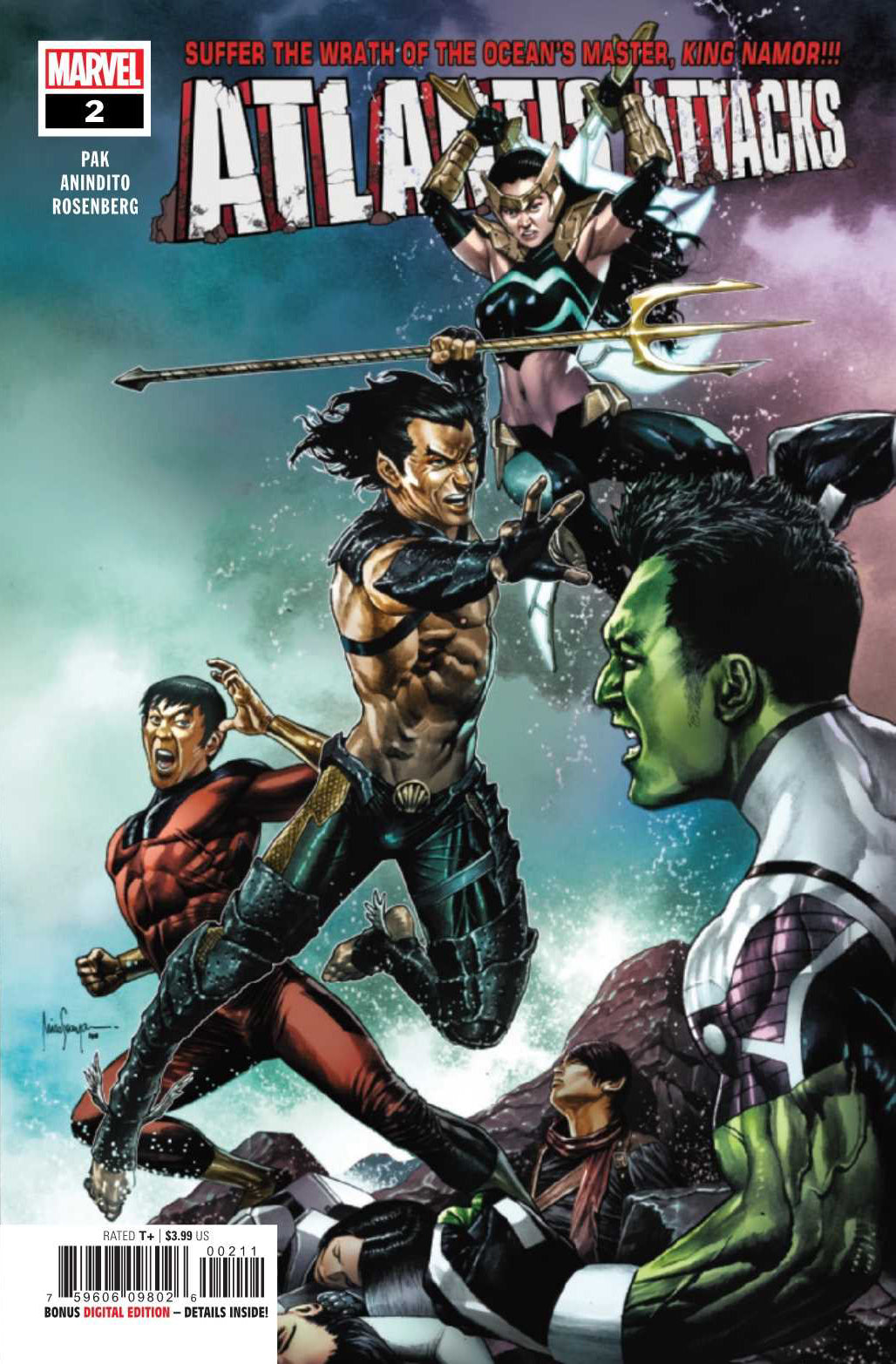Atlantis Attacks #2 CVR A Marvel 2020 FN