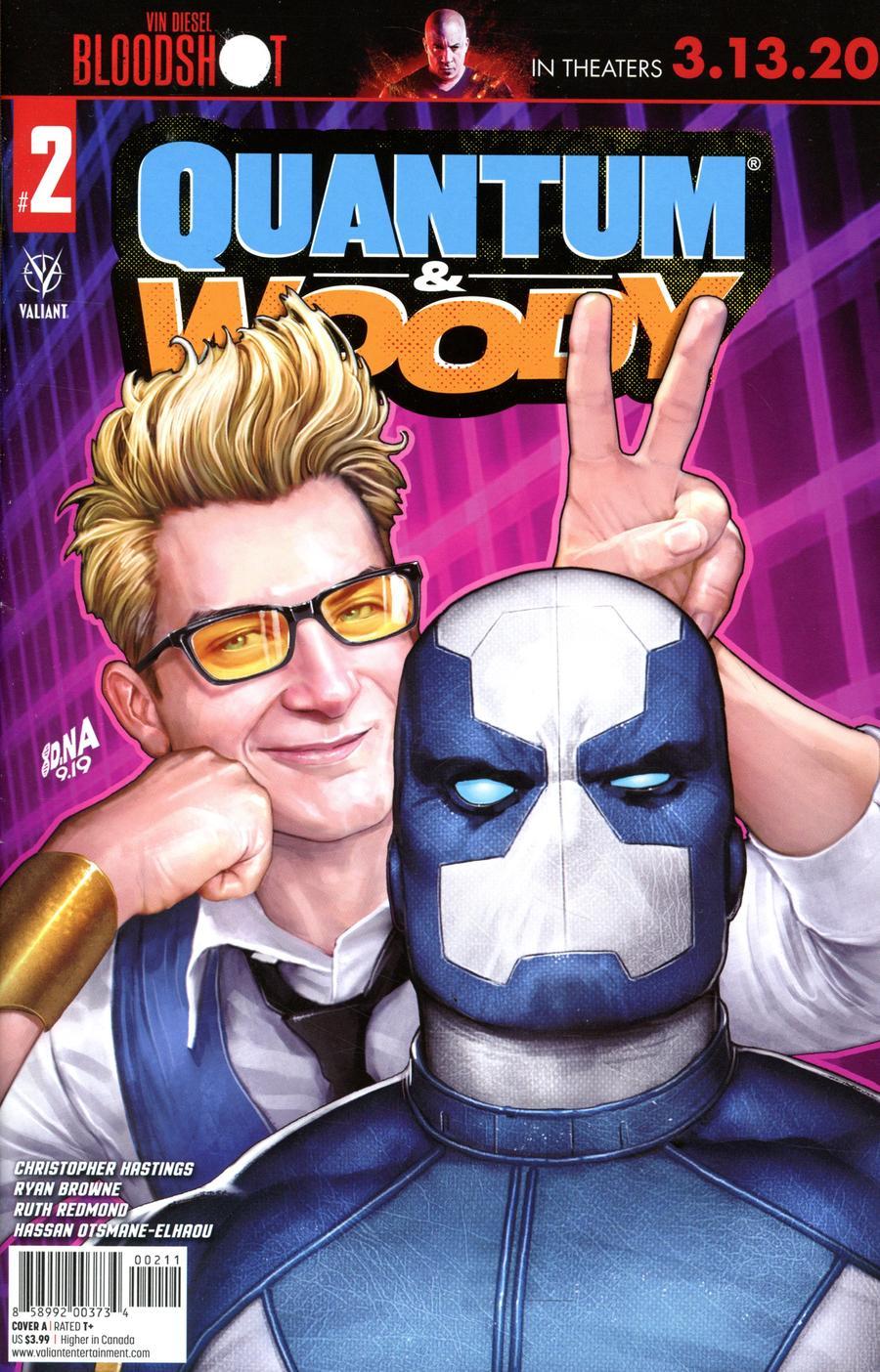Quantum and Woody #2 CVR A DMG/Valiant Entertainment 2020 FN