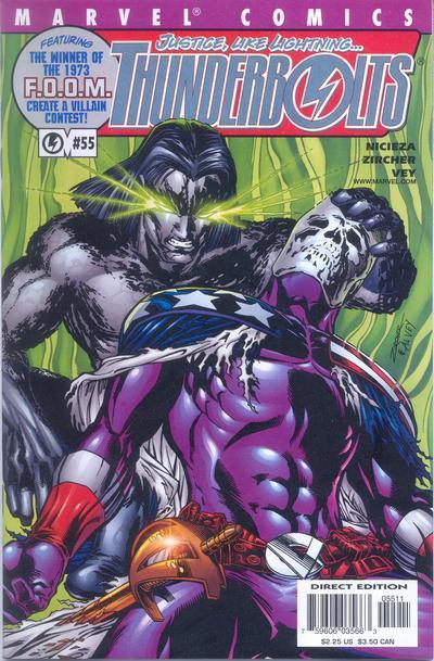 Thunderbolts #55 CVR A Marvel 2001 FN