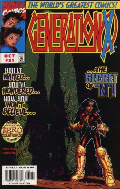 Generation X #31 - CVR A (FN)