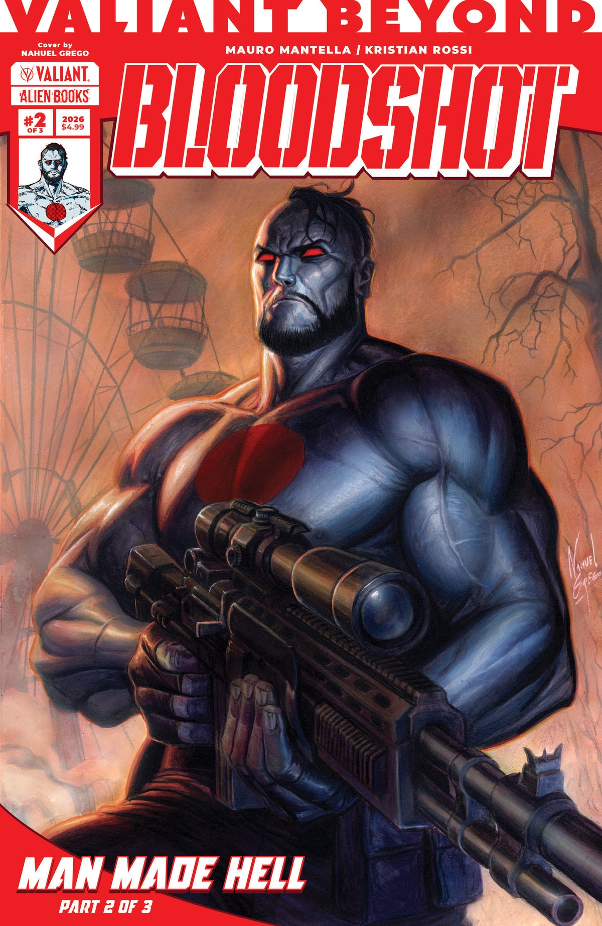 Valiant Beyond: Bloodshot #5--Man Made Hell #2 Cover A (Fajardo) (VF/NM)