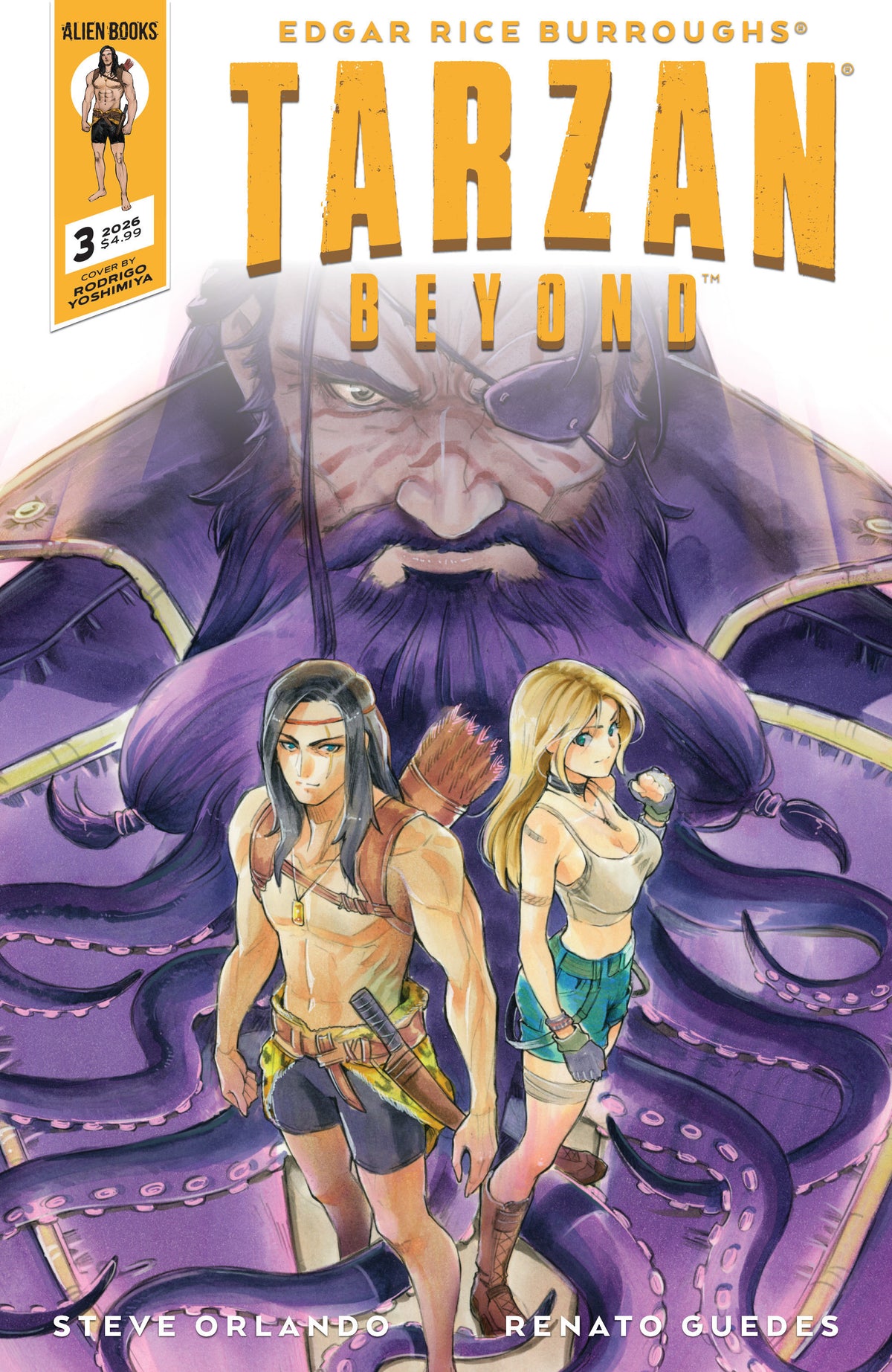 Tarzan Beyond #3 Variant B (Yoshimiya Manga Variant) (VF/NM)