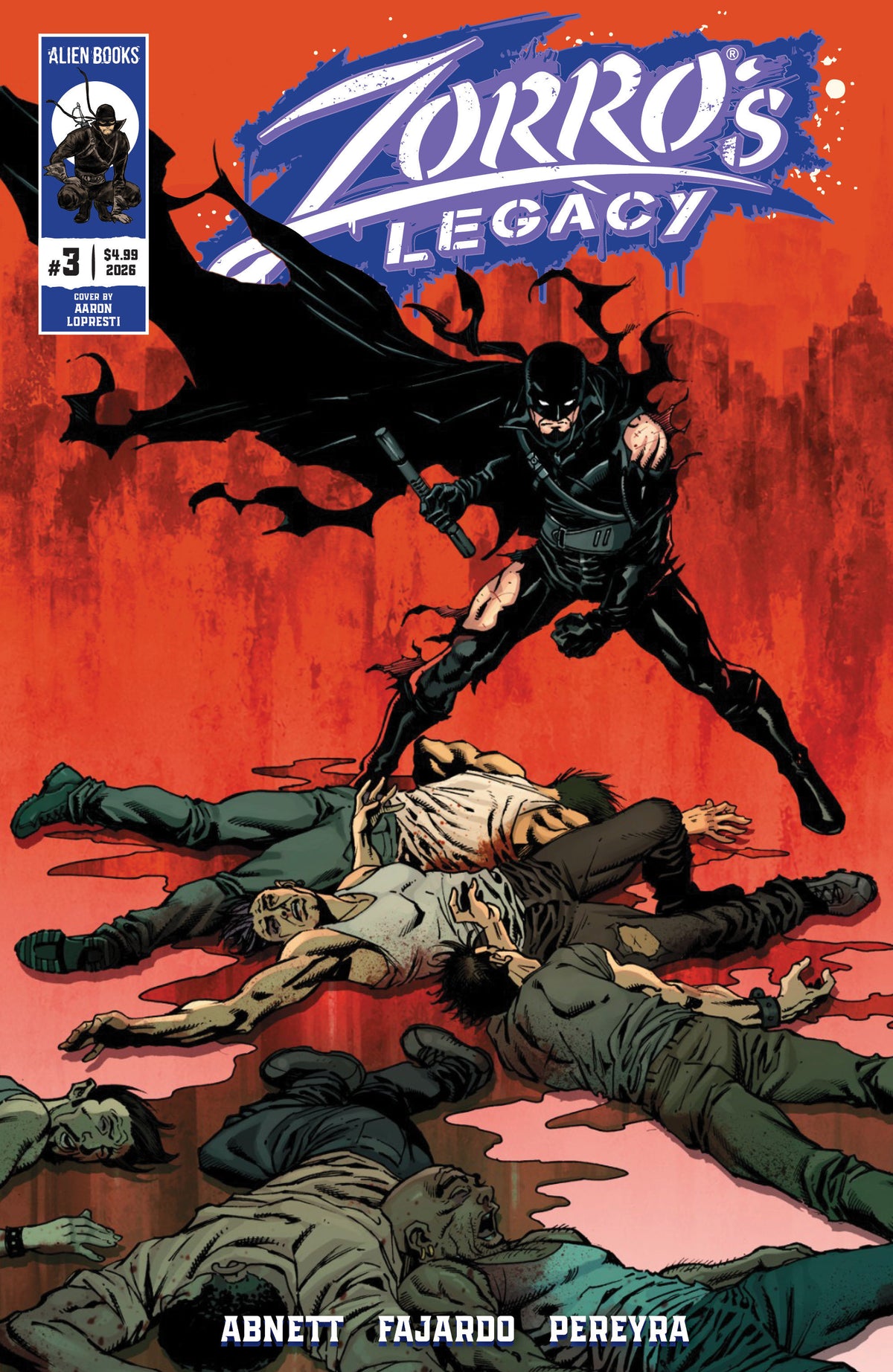 Zorro's Legacy #3 Cover A (Lopresti) (VF/NM)