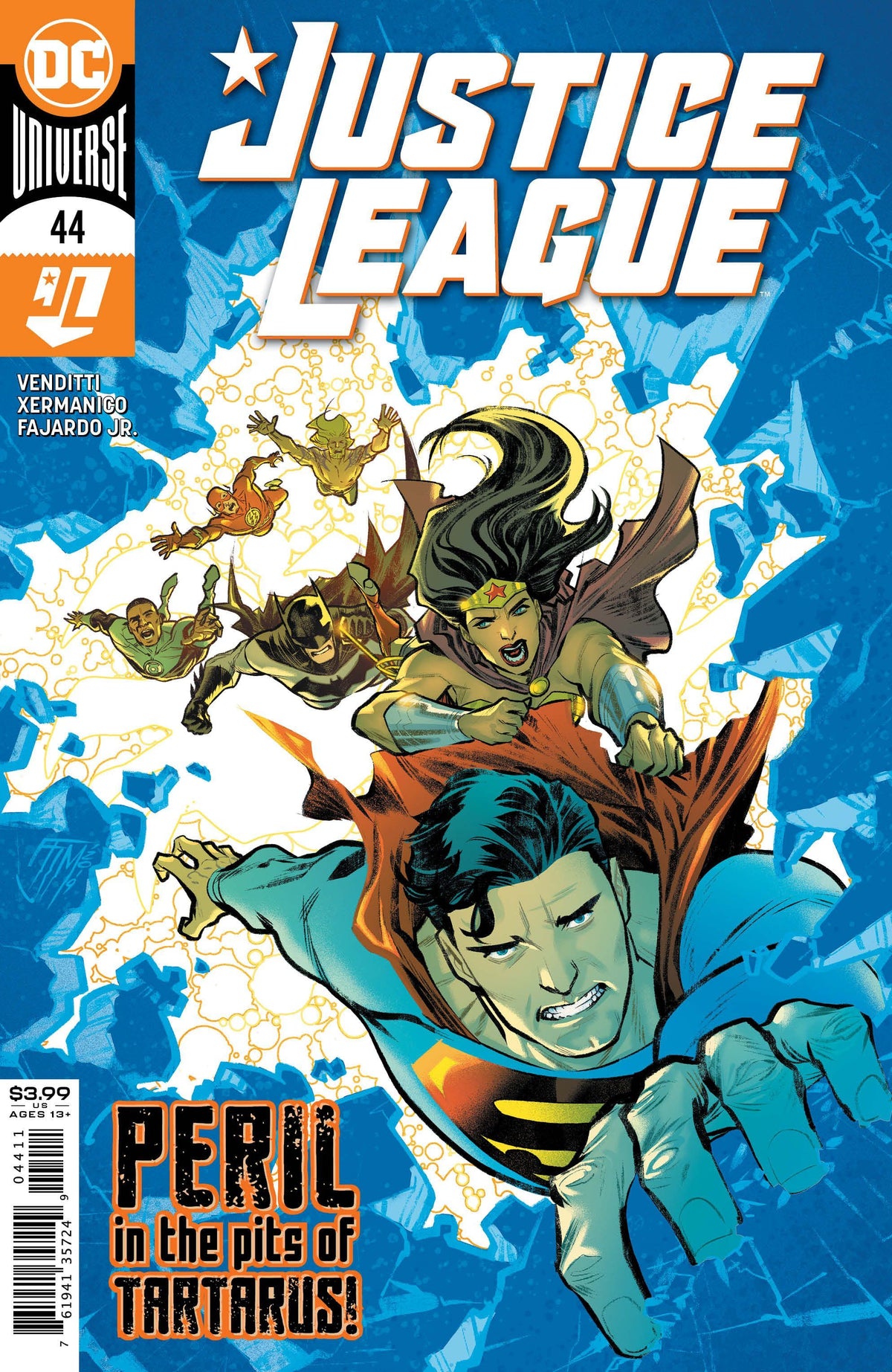 Justice League #44 CVR A DC Comics 2020 FN