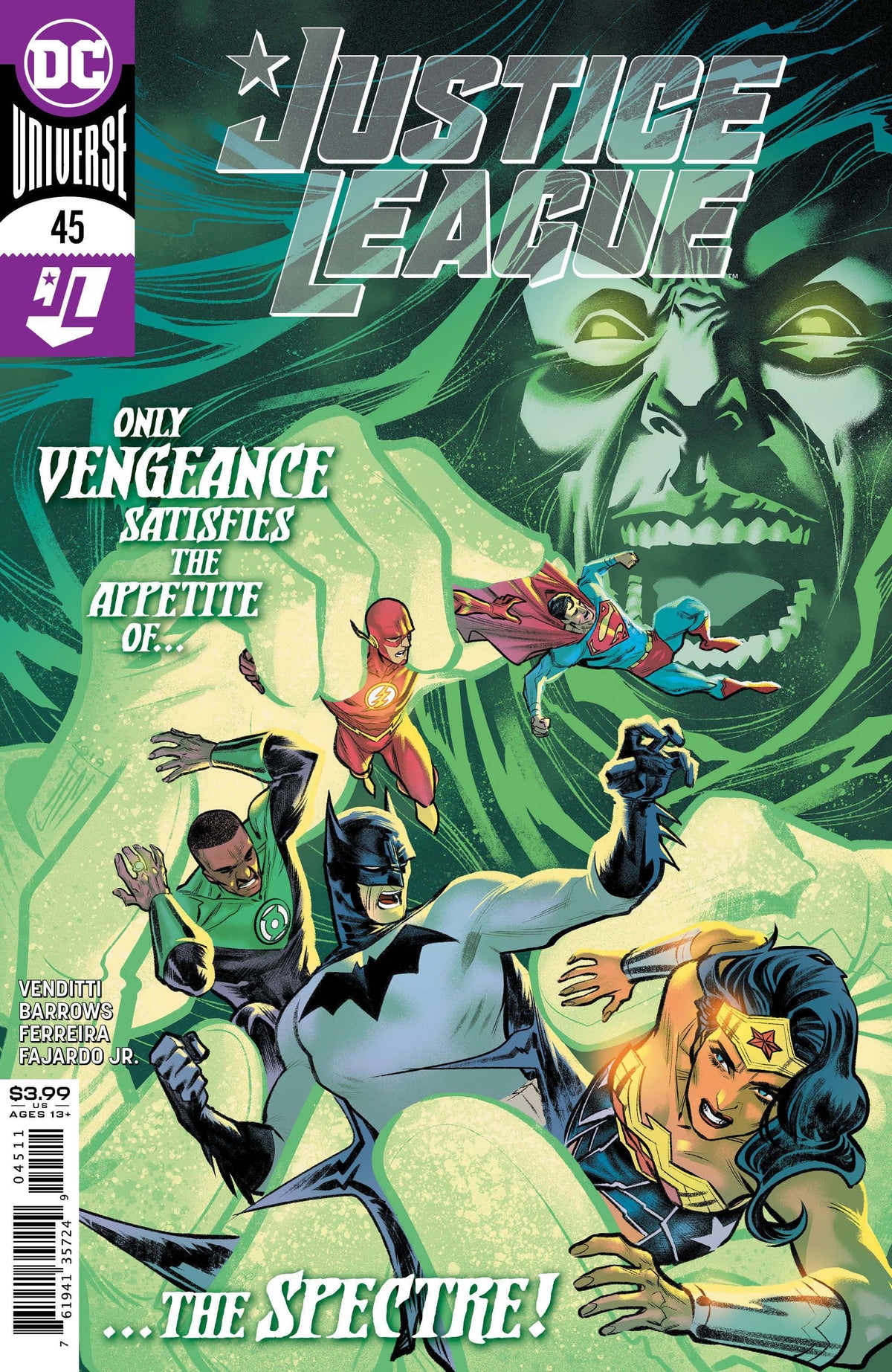 Justice League #45 CVR A DC Comics 2020 FN