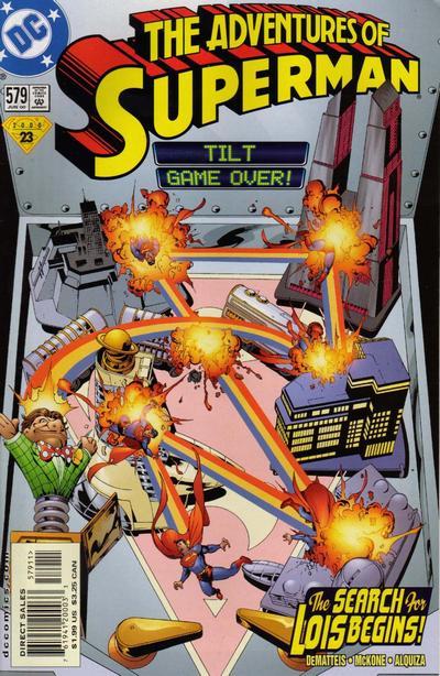 Adventures of Superman #579 CVR A DC Comics 2000 FN