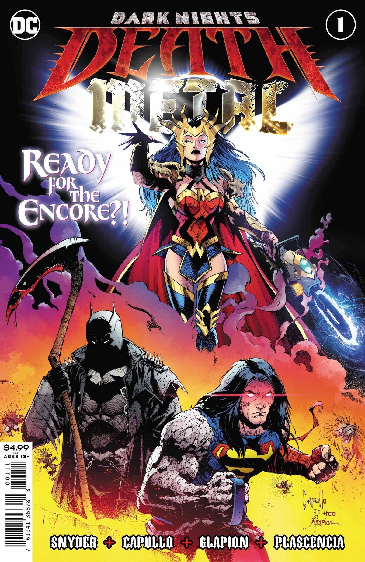 Dark Nights: Death Metal #1 CVR A DC Comics 2020 FN