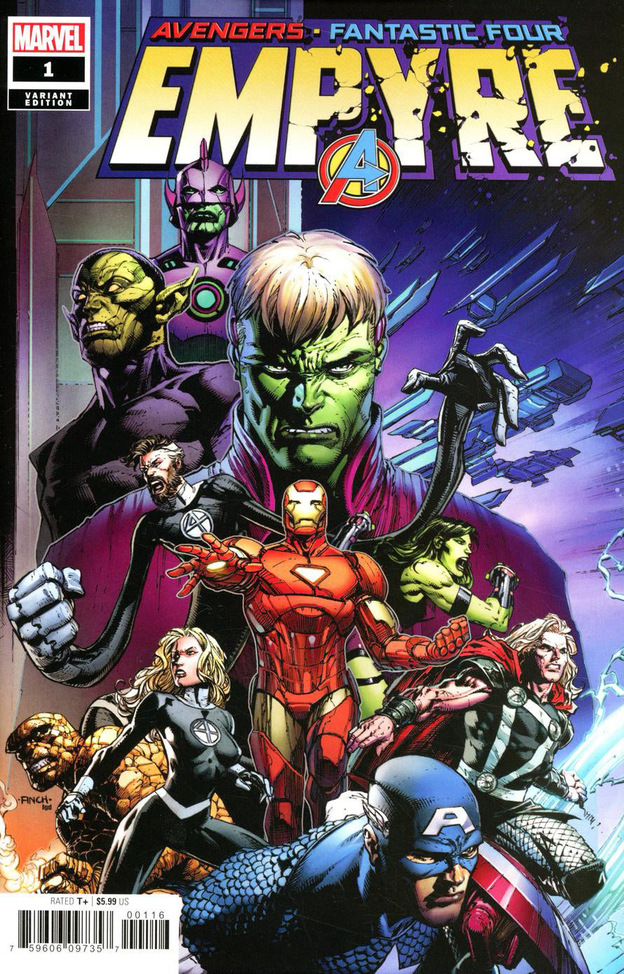 Empyre #1 CVR F Marvel 2020 FN