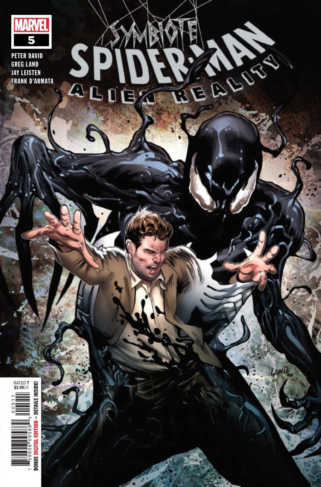 Symbiote Spider-Man: Alien Reality #5 CVR A Marvel 2020 FN