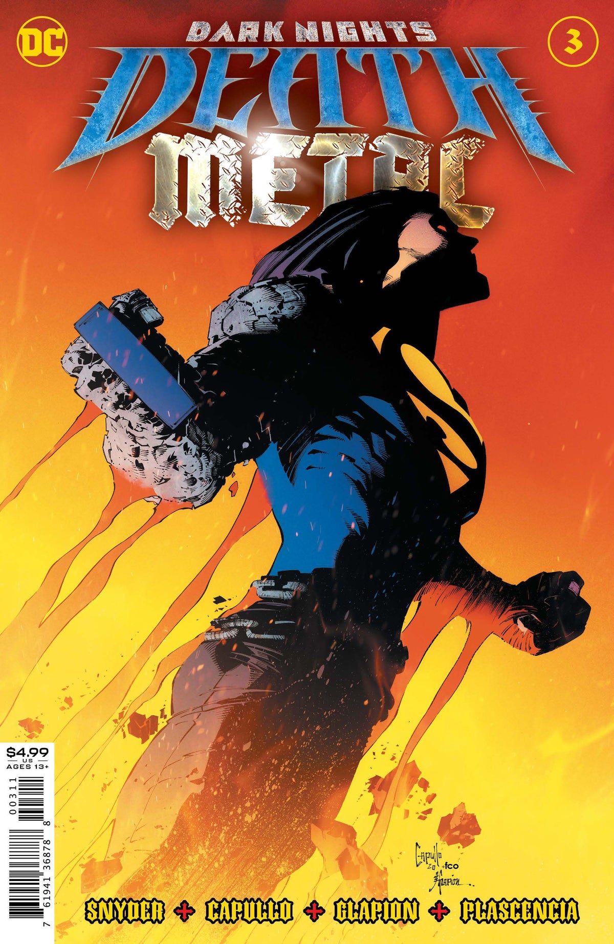 Dark Nights: Death Metal #3 CVR A DC Comics 2020 FN