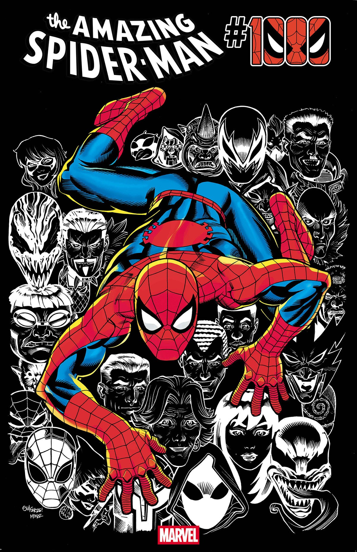 AMAZING SPIDER-MAN #1000 ED MCGUINNESS FOIL VARIANT (VF/NM)