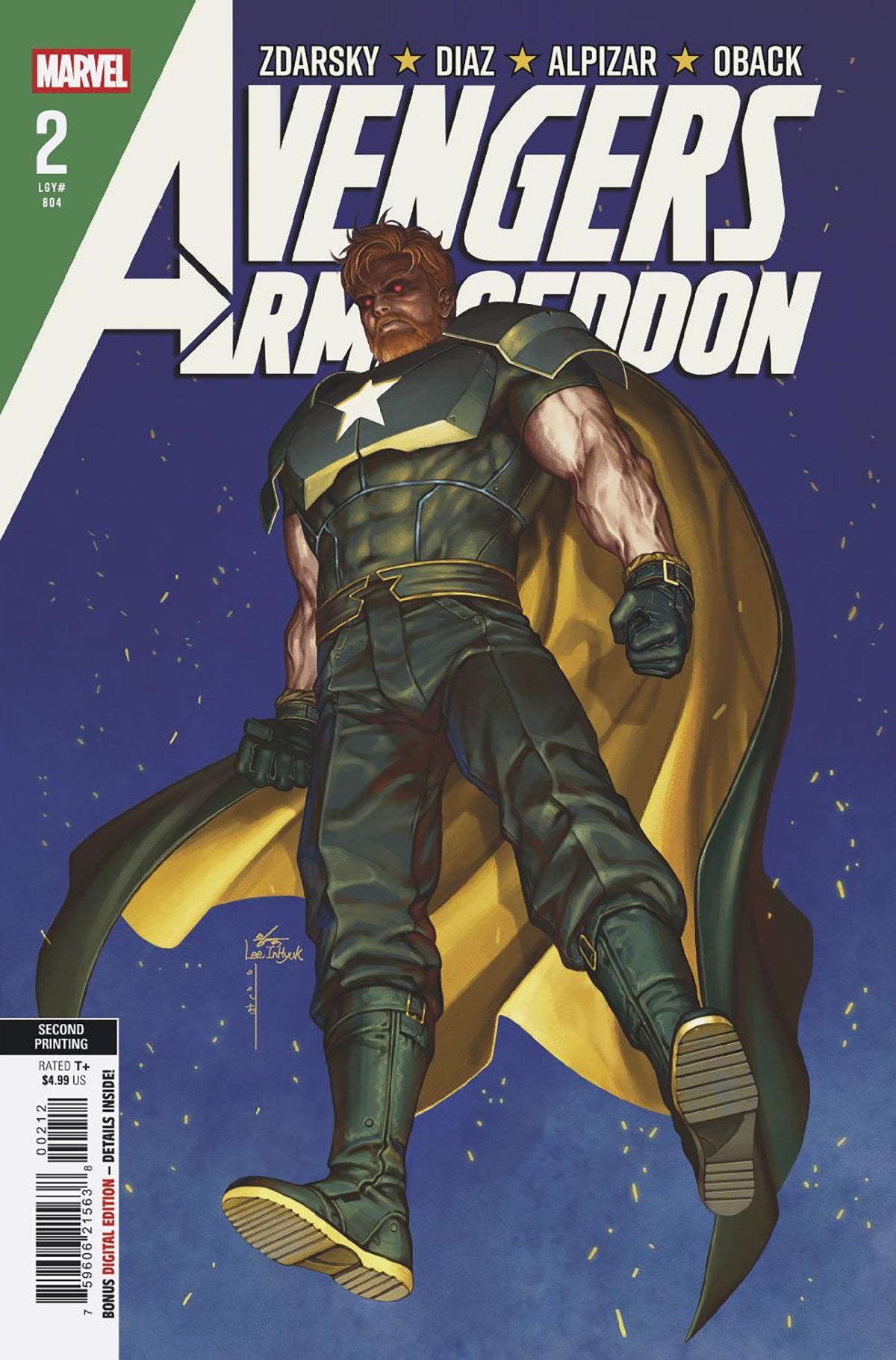 AVENGERS: ARMAGEDDON #2 INHYUK LEE 2ND PRINTING VARIANT (VF/NM)