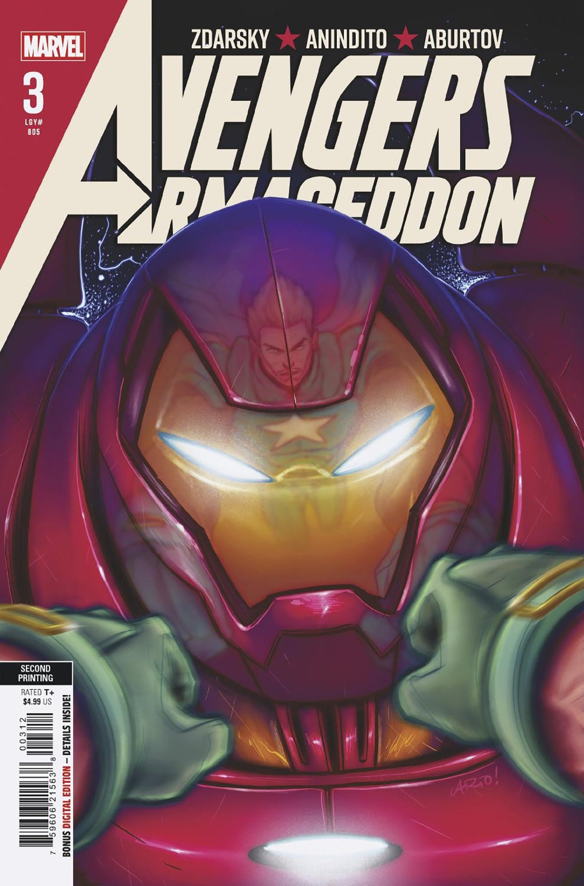 AVENGERS: ARMAGEDDON #3 ARIO ANINDITO 2ND PRINTING VARIANT (VF/NM)