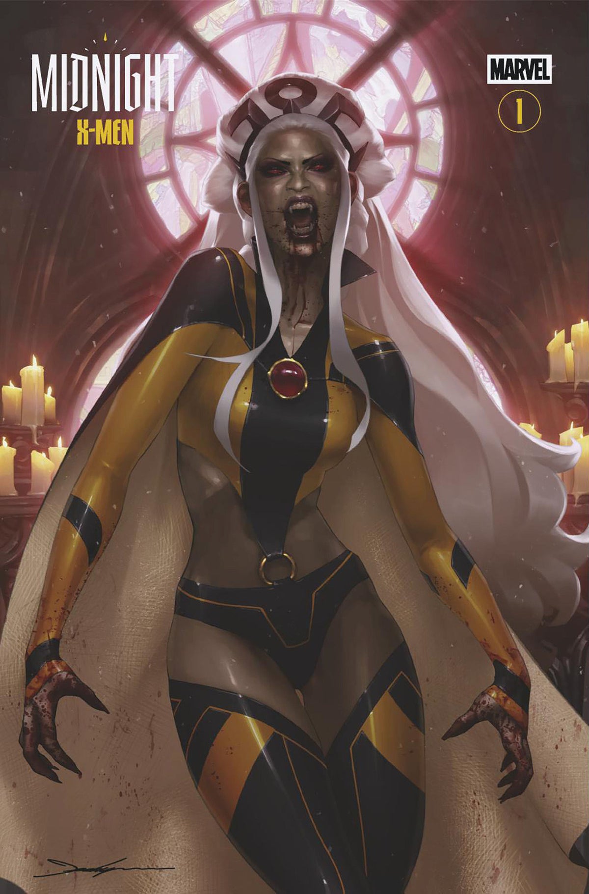 MIDNIGHT X-MEN #1 COVER E JEEHYUNG LEE MIDNIGHT GALLERY 1:25 VARIANT (VF/NM)