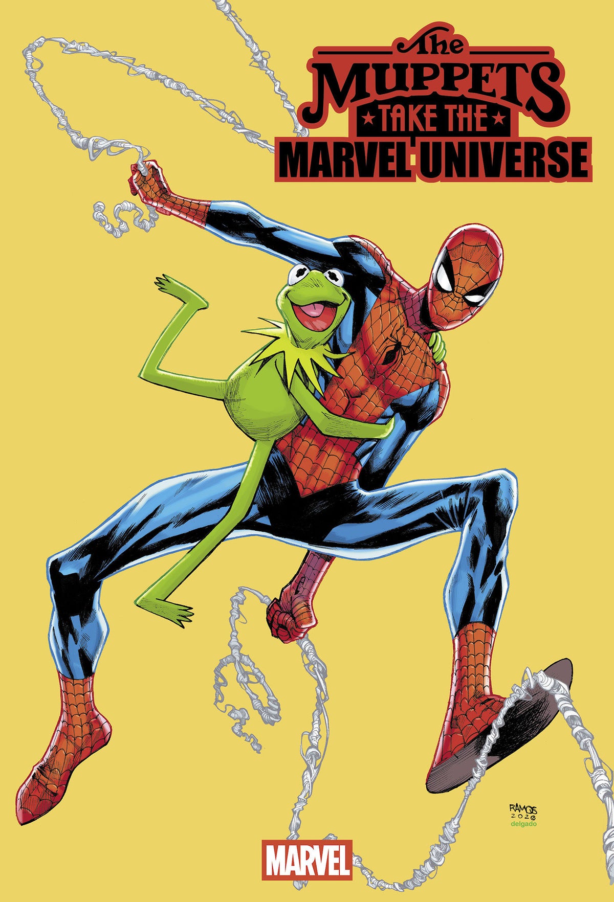 MUPPETS TAKE THE MARVEL UNIVERSE #1 HUMBERTO RAMOS FOIL VARIANT (VF/NM)