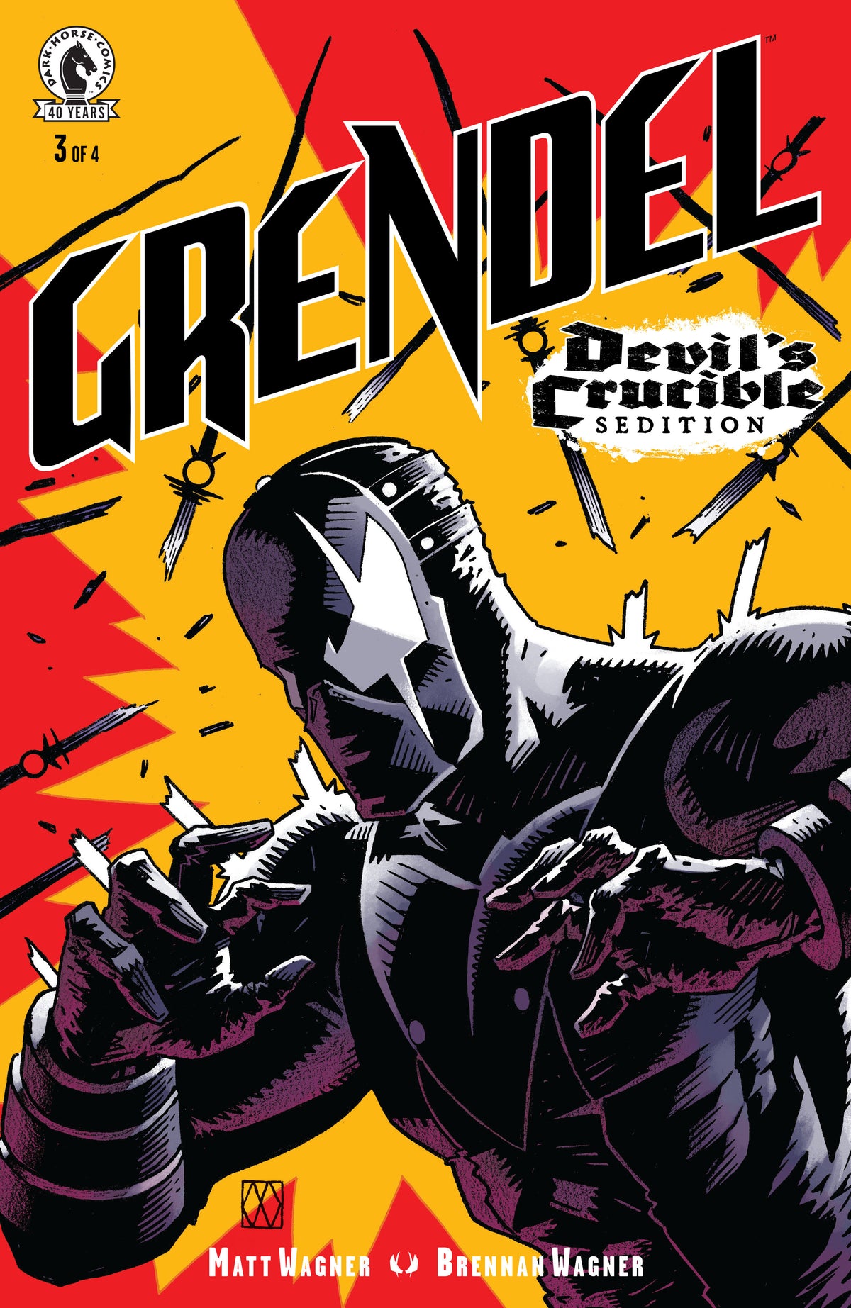 Grendel: Devil's Crucible--Sedition #3 (CVR A) (Matt Wagner) (VF/NM)