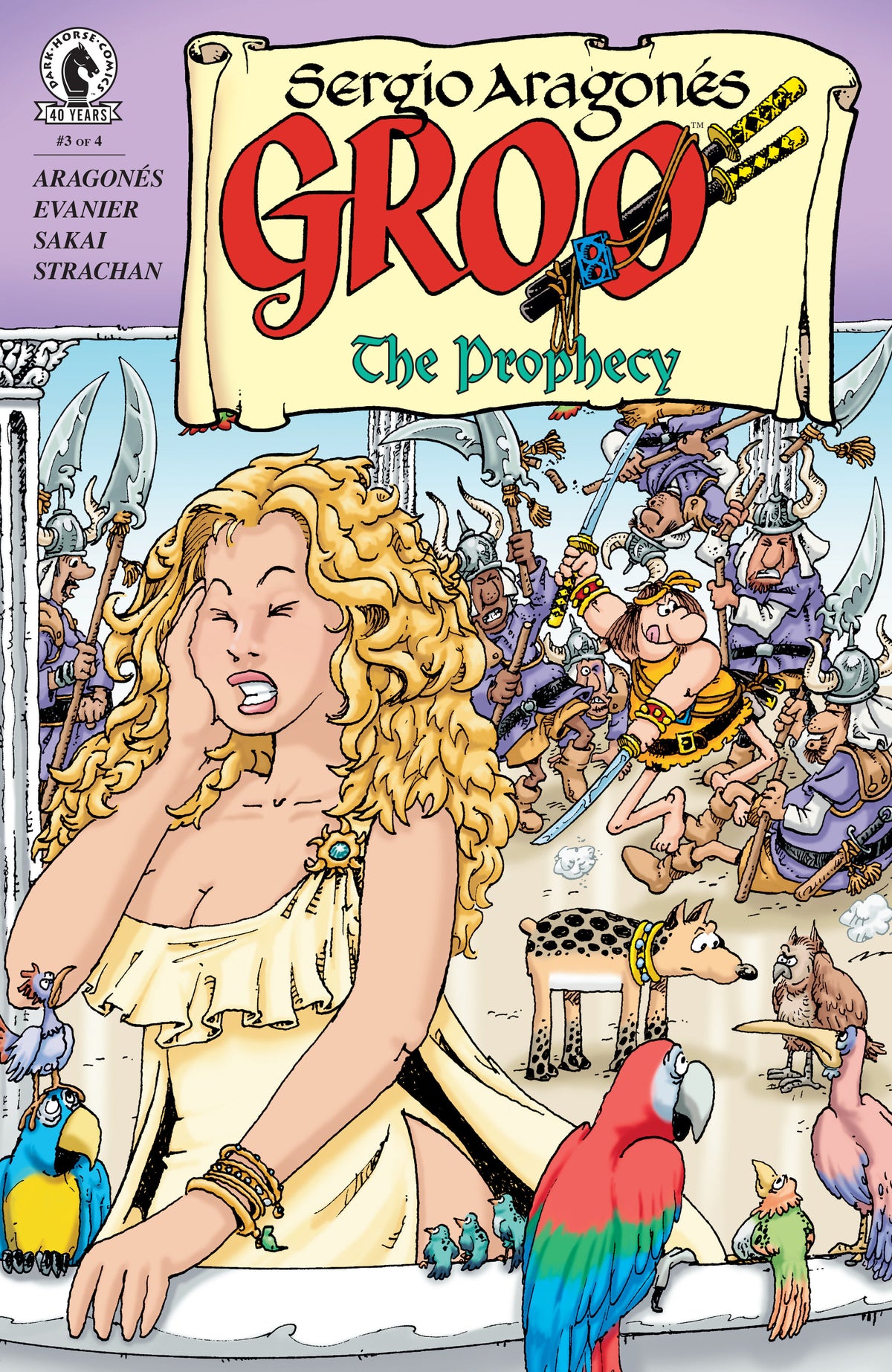 Groo: The Prophecy #3 (CVR A) (Sergio Aragonés) (VF/NM) - Packrat Comics