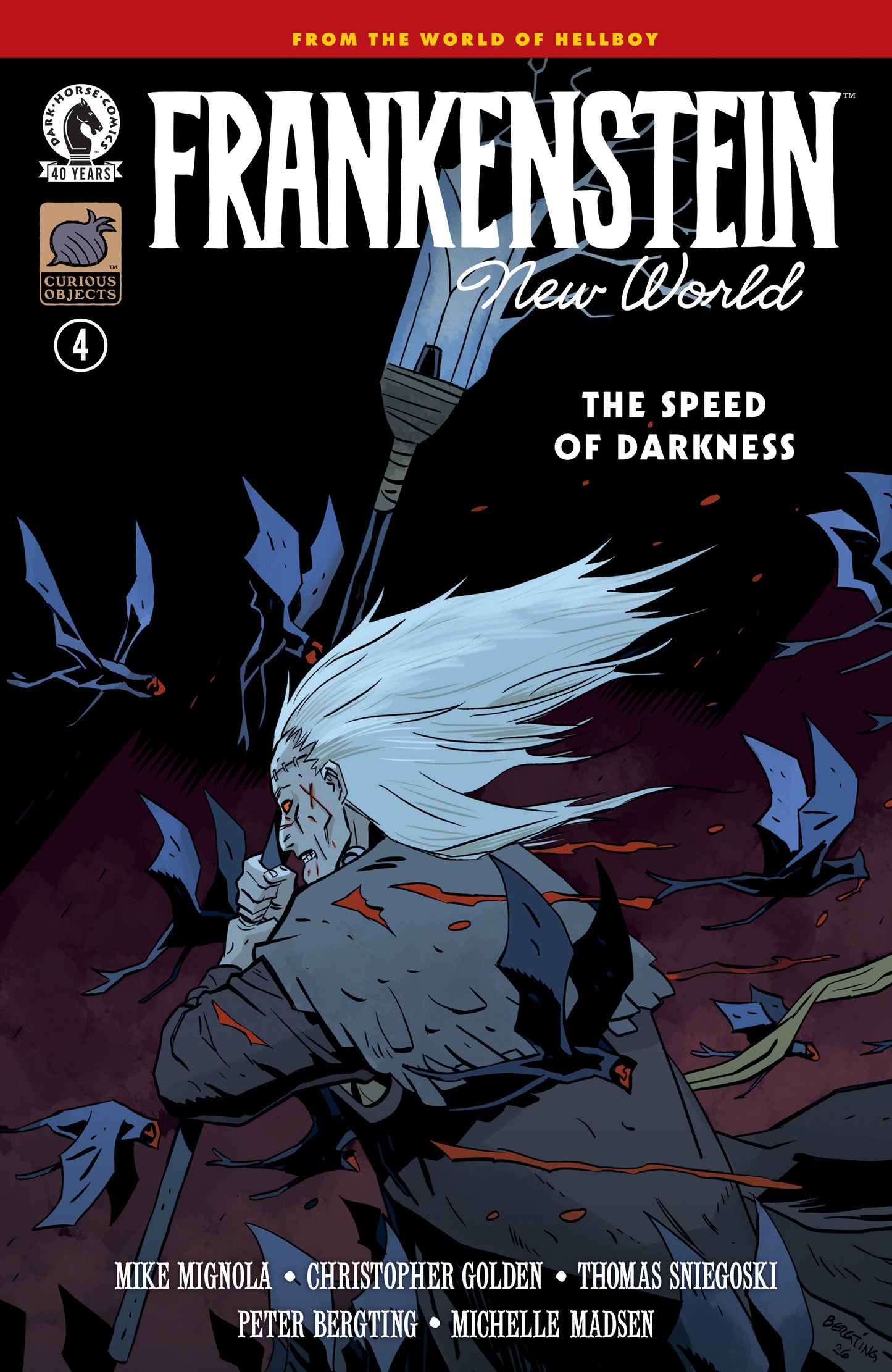 Frankenstein: New World--The Speed of Darkness #4 (CVR A) (Peter Bergting) (VF/NM)