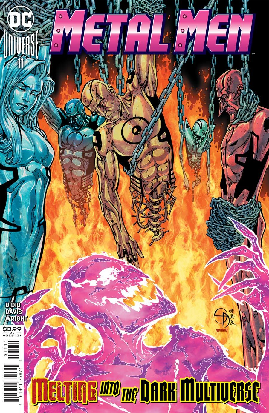 Metal Men #11 CVR A DC Comics 2020 FN