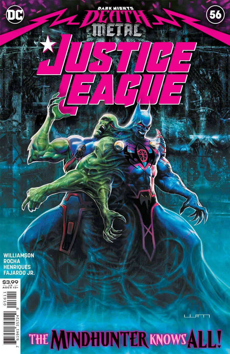 Justice League #56 CVR A DC Comics 2020 FN
