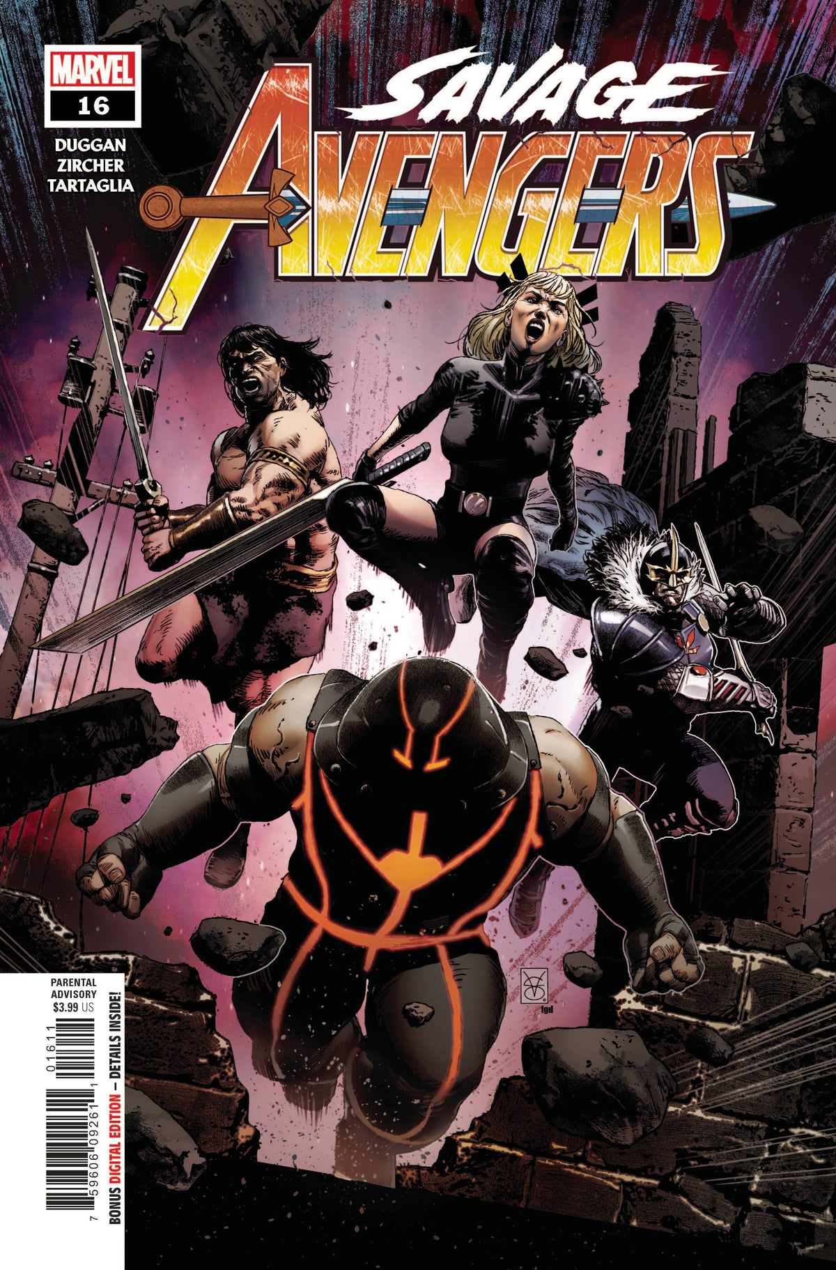 Savage Avengers #16 CVR A Marvel 2020 VF