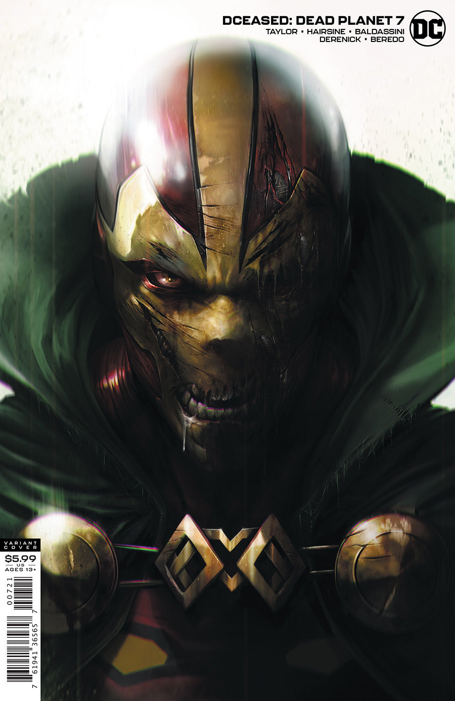 DCeased: Dead Planet #7 CVR B DC Comics 2021 FN