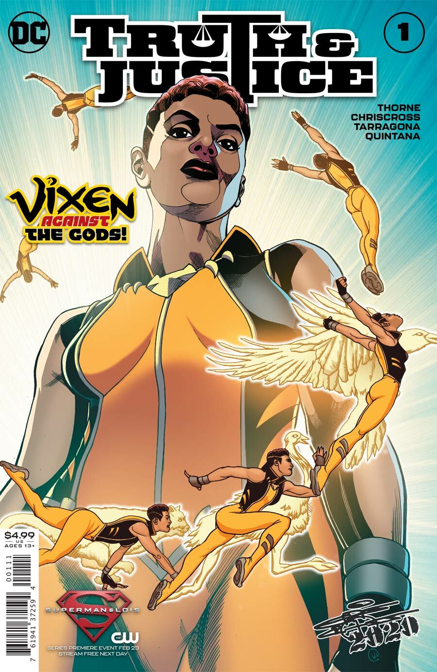 Truth & Justice #1 - CVR A (FN)