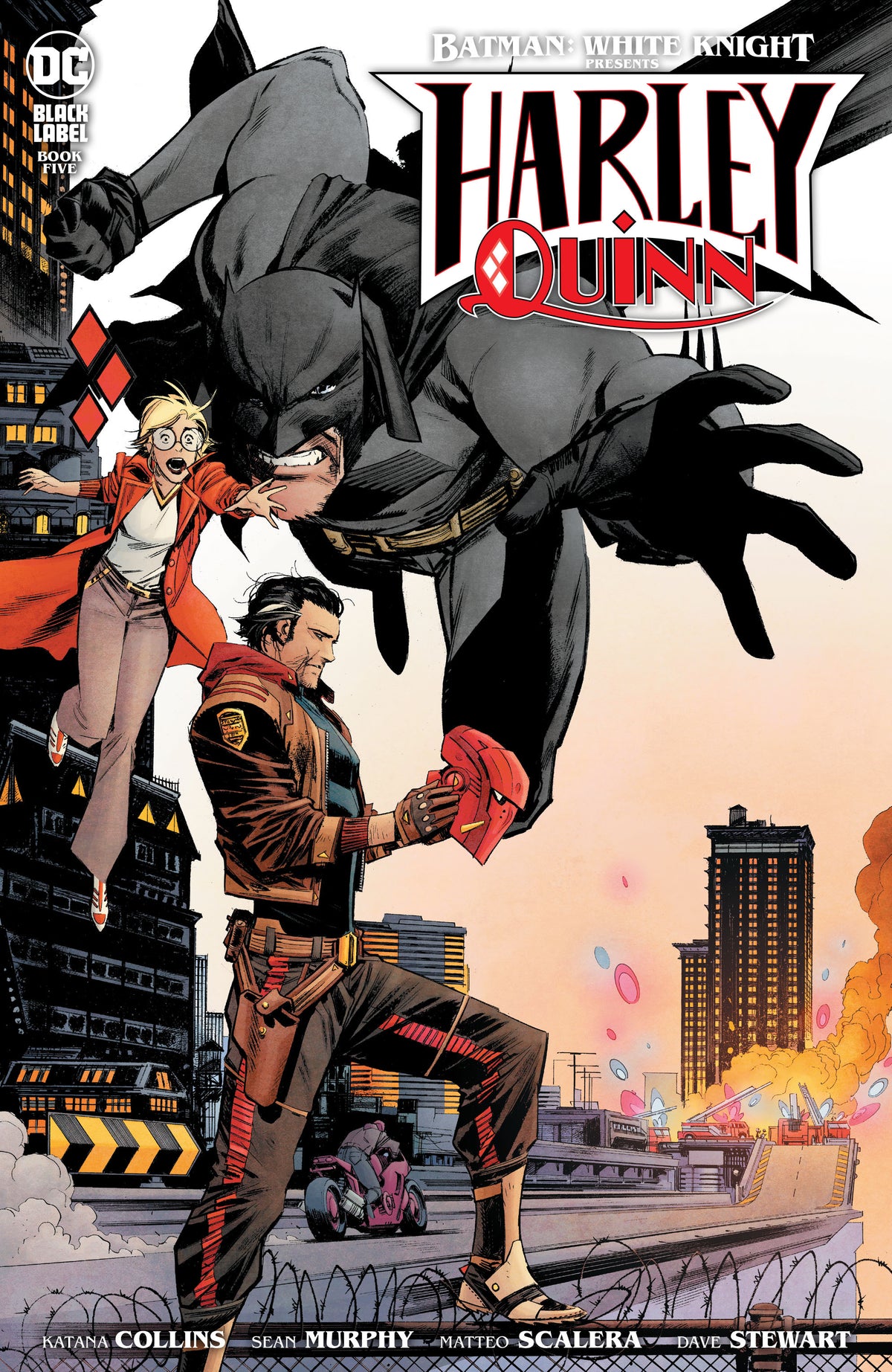 Batman: White Knight Presents Harley Quinn #5 CVR A DC Comics 2021 VF