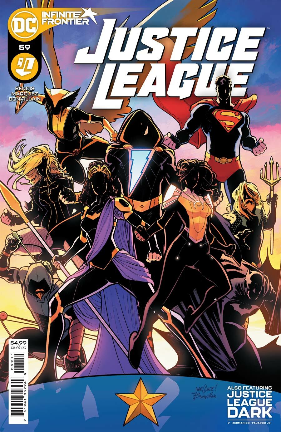 Justice League #59 CVR A DC Comics 2021 FN