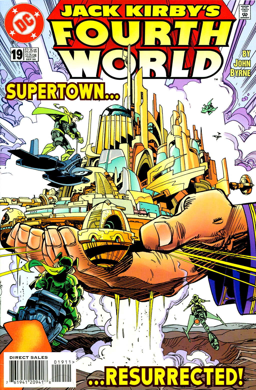 Jack Kirby's Fourth World #19 CVR A DC Comics 1998 FN
