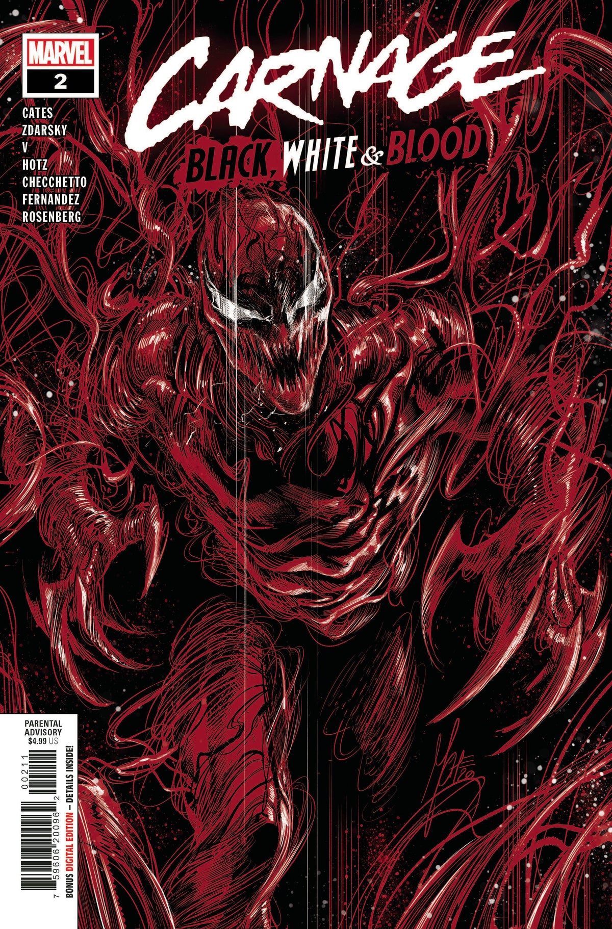 Carnage: Black, White & Blood #2 - CVR A (FN)