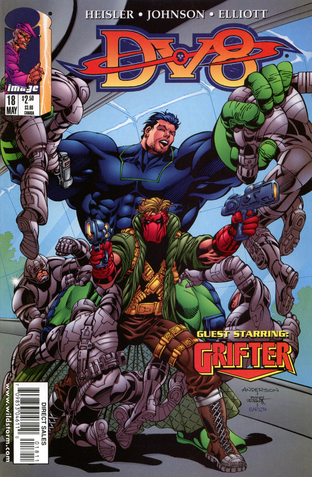DV8 #18 CVR A IMAGE COMICS 1998 VF