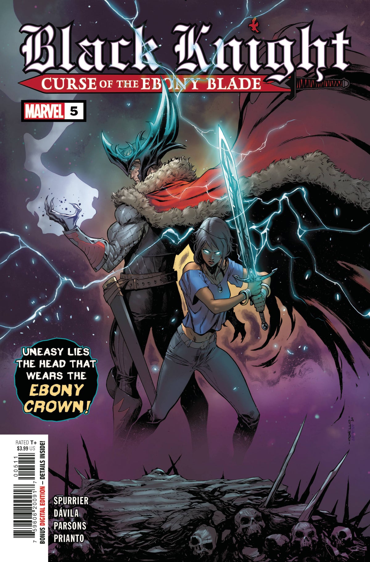 Black Knight: Curse of the Ebony Blade #5 - CVR A (FN)