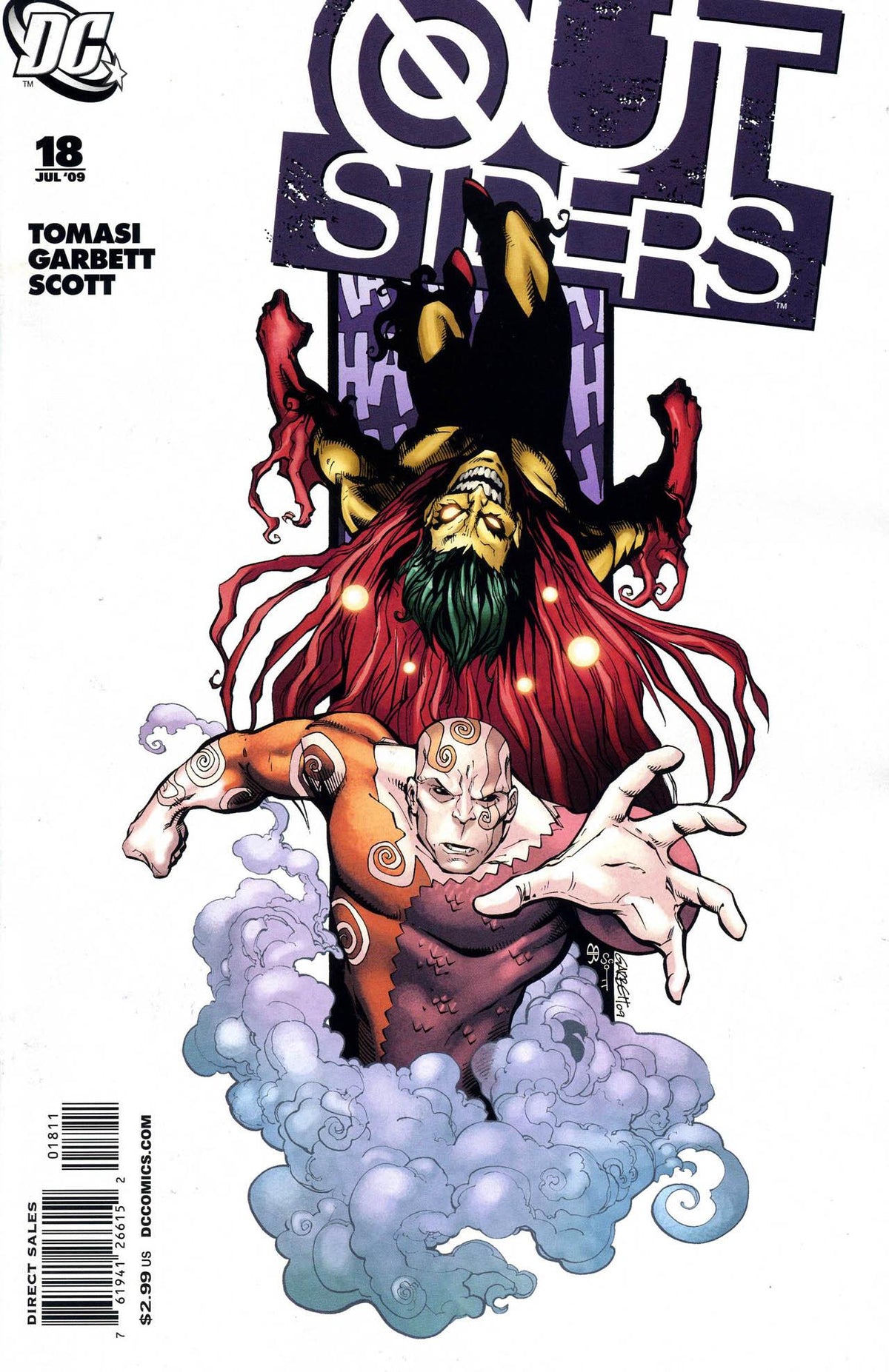 The Outsiders #18 CVR A DC Comics 2009 FN