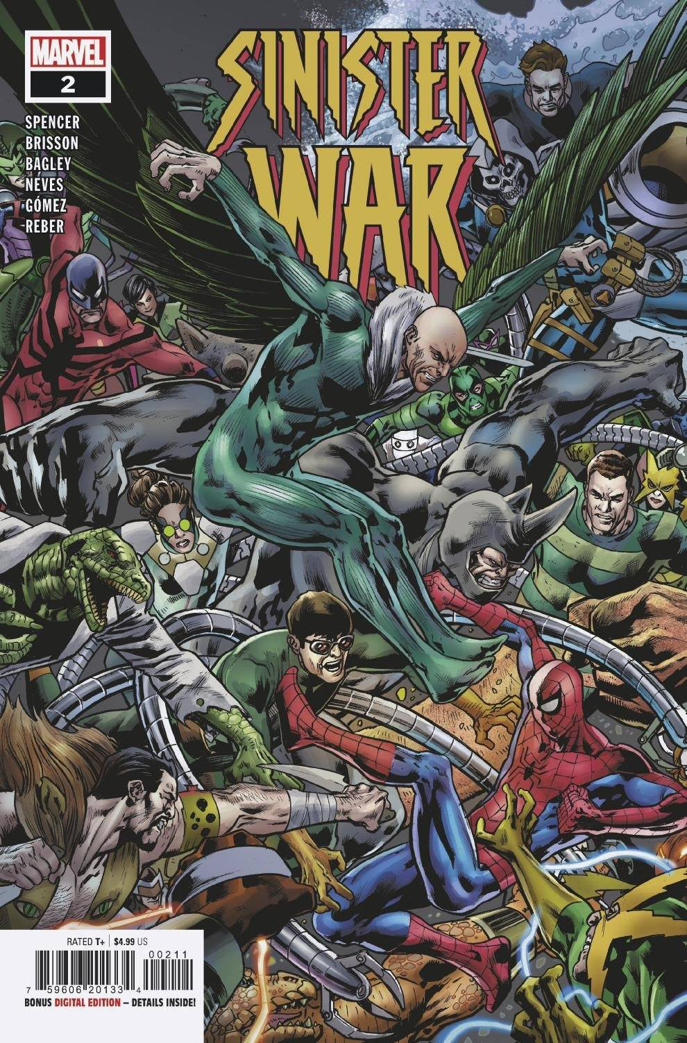 Sinister War #2 - CVR A (FN)