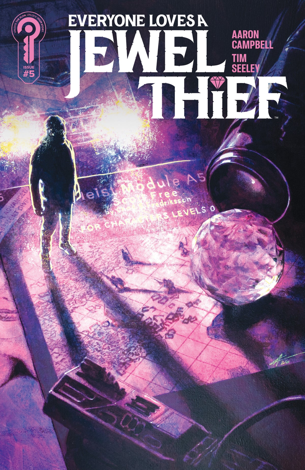 Everyone Loves A Jewel Thief #5 Cover A Aaron Campbell (VF/NM)