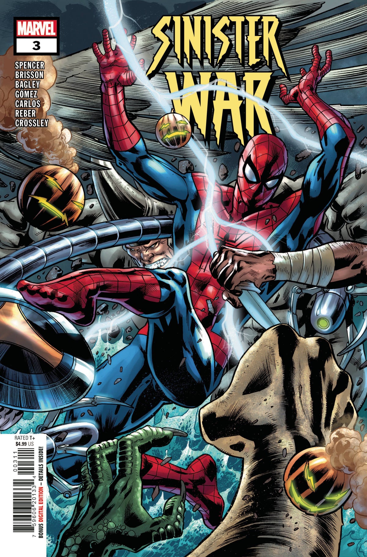 Sinister War #3 - CVR A (FN)