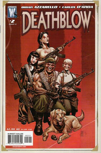 Deathblow #2 CVR B DC Comics 2007 VF