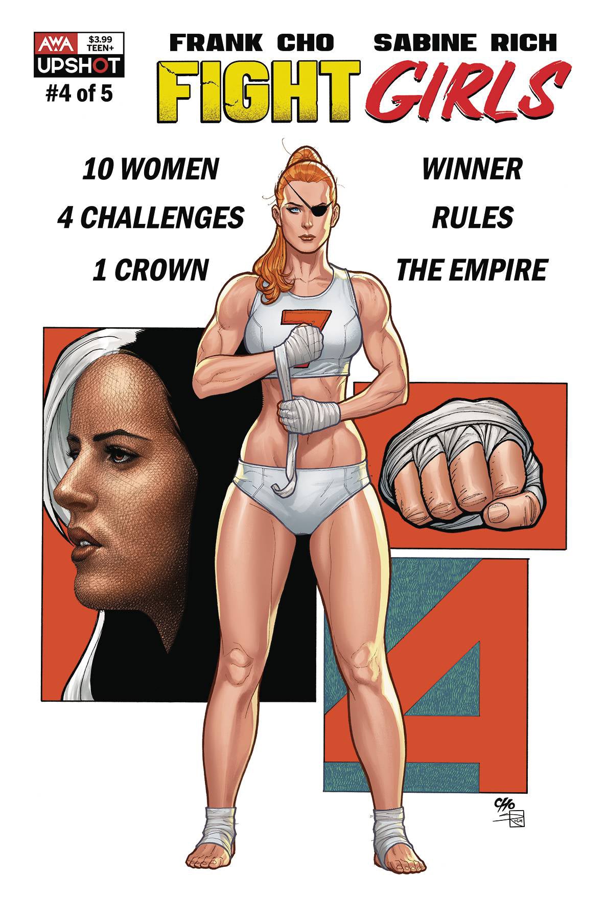 Fight Girls #4 CVR A AWA Studios 2021 FN/VF