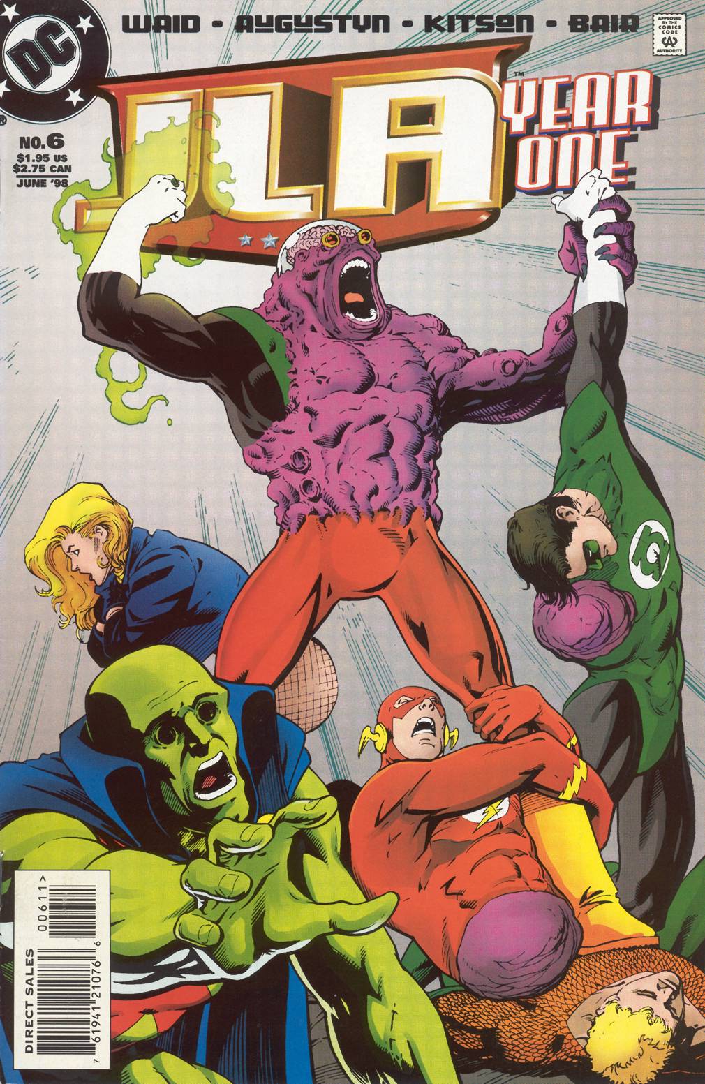 JLA: Year One #6 - CVR A (FN)