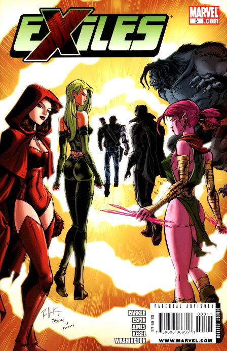 Exiles #3 - CVR A (FN)