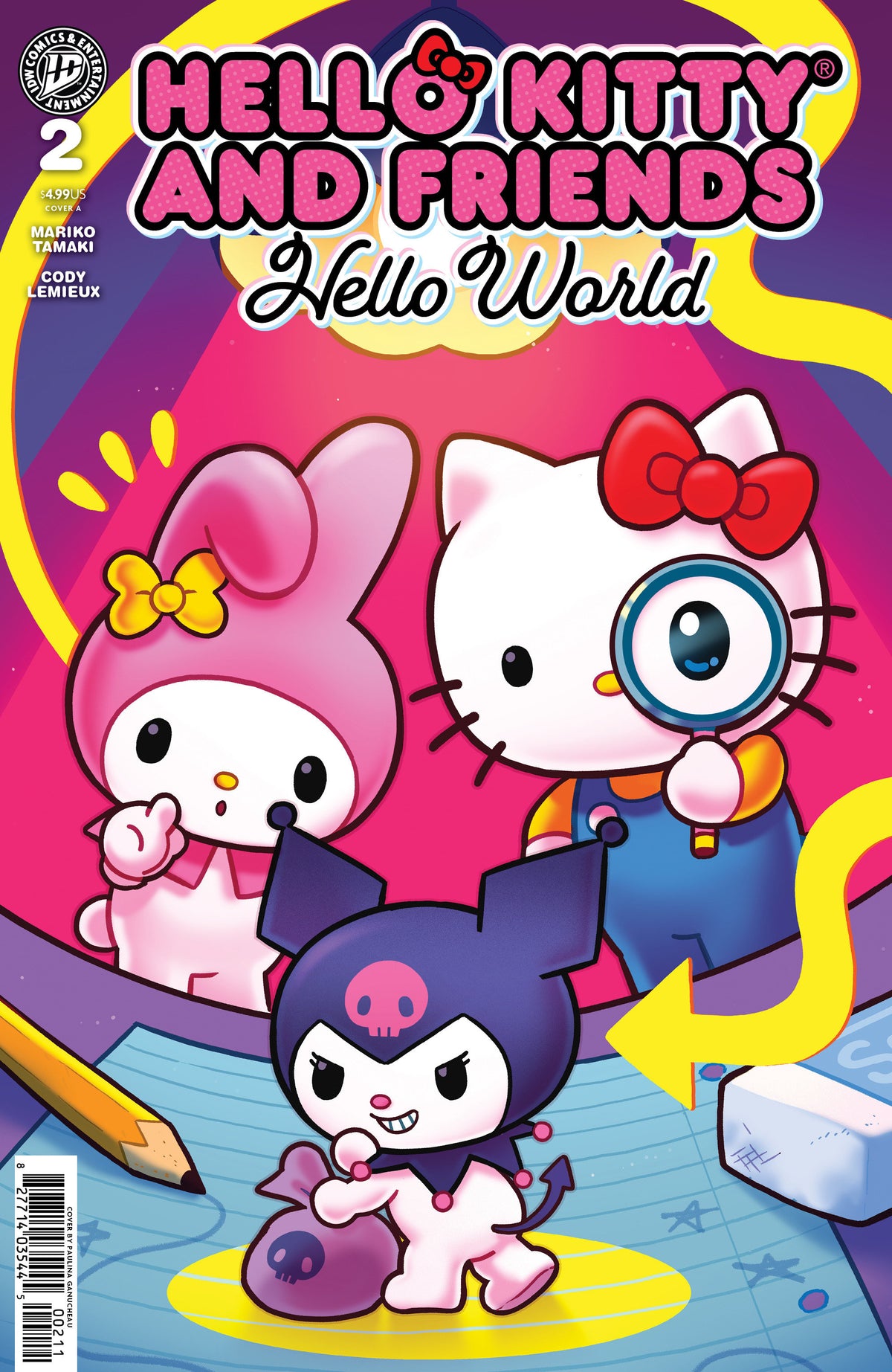 Hello Kitty and Friends: Hello World! #2 Cover A (Ganucheau) (VF/NM)